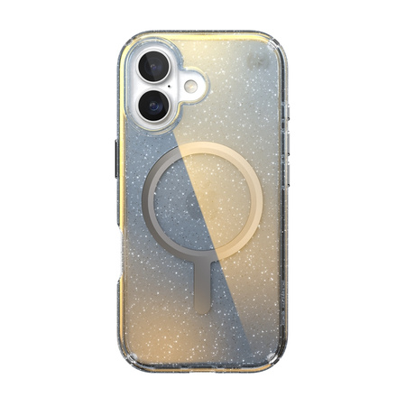 Speck Presidio Lux MagSafe - Etui iPhone 17 (Hyper Mirror Glitter / Silver Metallic) (151013-3274)