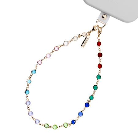 Crong Phone Charm - Smycz zawieszka do telefonu (Rainbow Gems) (CRGPHCH05)