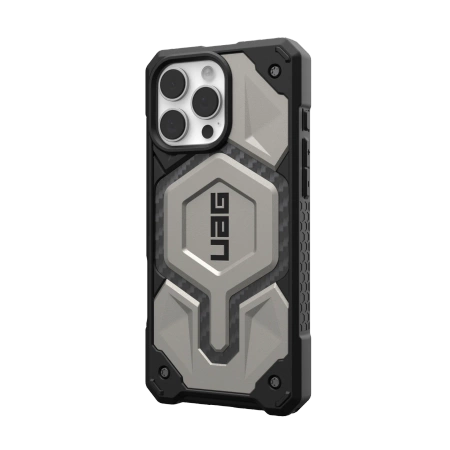 UAG Monarch Pro - obudowa ochronna do iPhone 16 Pro kompatybilna z MagSafe - szary (114456113636)