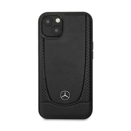 Mercedes Leather Urban Line - Etui iPhone 15 Plus (czarny) (MEHCP15MARMBK)