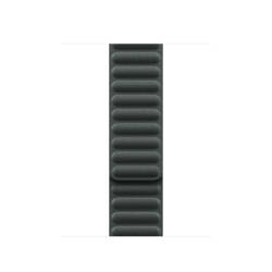 Apple Karbowany Apple Pasek magnetyczny w kolorze wiecznej zieleni do koperty 41 mm – rozmiar M/L (MTJ63ZM/A)