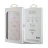 Guess 4G Collection Leather Metal Logo MagSafe - Etui Samsung Galaxy S24 Ultra (różowy) (GUHMS24LG4GFRP)