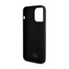 Karl Lagerfeld Silicone Choupette Metal Pin - Etui iPhone 15 Pro (czarny) (KLHCP15LSMHCNPK)