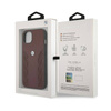 BMW Leather Curve Perforate HC - Etui iPhone 13 (czerwony) (BMHCP13MRSPPR)