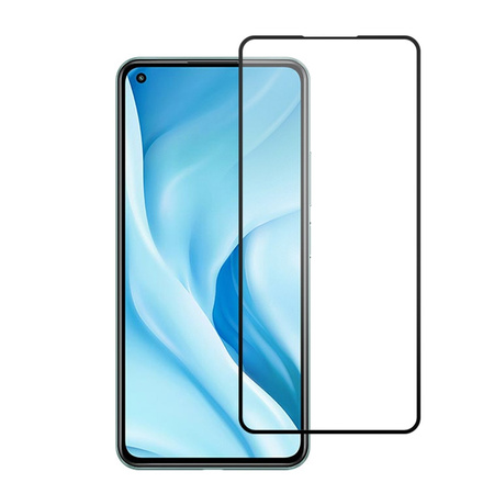 Crong 7D Nano Flexible Glass – Niepękające szkło hybrydowe 9H na cały ekran Xiaomi Mi 11 Lite 5G (CRG-7DNANO-XMI11L)
