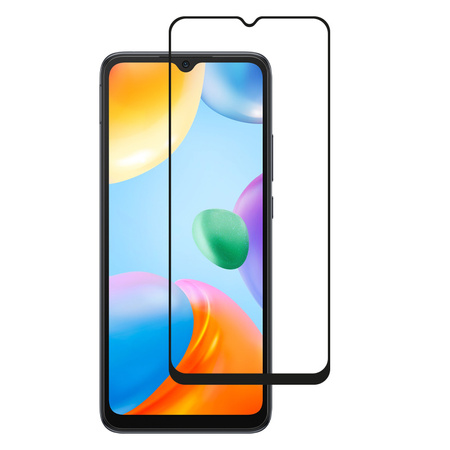 Crong 7D Nano Flexible Glass – Niepękające szkło hybrydowe 9H na cały ekran Xiaomi Redmi 10C (CRG-7DNANO-XRMI10C)