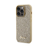 Guess Disco Metal Script - Etui iPhone 14 Pro (złoty) (GUHCP14LPMSDGSD)