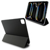 Karl Lagerfeld Book Cover Saffiano Magnetic Karl & Choupette - Etui iPad Pro 11" M4 (2024) (czarny) (KLFC11PM24SAKCK)