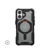 UAG Plasma XTE Magsafe - obudowa ochronna do iPhone 16 Plus kompatybilna z MagSafe czarny/pomarańczowy (114473114097)