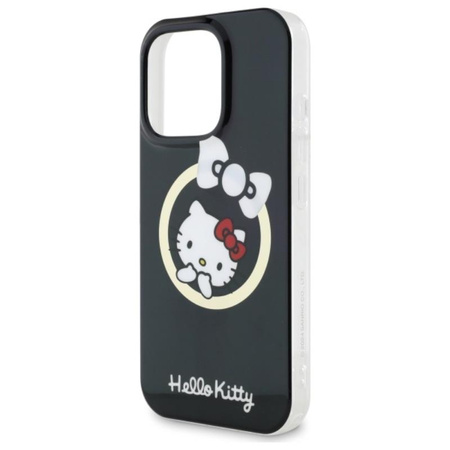 Hello Kitty IML Fun Bow MagSafe - Etui iPhone 16 Pro Max (czarny) (HKHMP16XHFLBK)