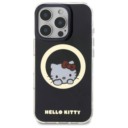 Hello Kitty IML Sweet Kitty MagSafe - Etui iPhone 16 Pro Max (czarny) (HKHMP16XHSWKK)