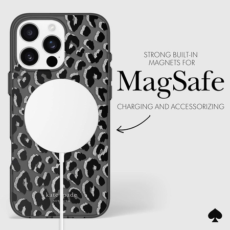 Kate Spade New York Protective MagSafe - Etui iPhone 16 Pro Max (City Leopard) (KS055056)