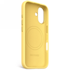Decoded AntiMicrobial Silicone Backcover - silikonowa obudowa ochronna do iPhone 16 kompatybilna z MagSafe (popcorn) (D25IPO16BCS9PN)