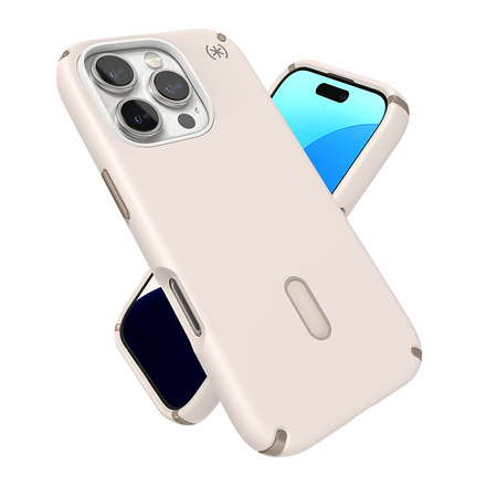 Speck Presidio2 Pro ClickLock & MagSafe - Etui iPhone 16 Pro (Bleached Bone / Heirloom Gold / Hazel Brown) (150700-3214)
