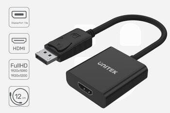 Unitek adapter DisplayPort na port HDMI (Y-5118DA)
