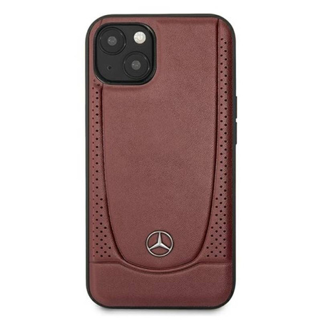 Mercedes Leather Urban Line - Etui iPhone 13 mini (czerwony) (MEHCP13SARMRE)