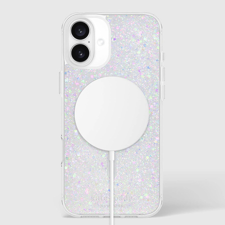 Kate Spade New York Protective MagSafe - Etui iPhone 16 Plus (Chunky Glitter) (KS054952)