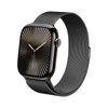 Crong Milano Steel - Pasek ze stali nierdzewnej do Apple Watch 38/40/41/42 mm (grafitowy) (CRG40MSTGRP)
