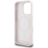 Karl Lagerfeld Silicone Double Heads And Circle MagSafe - Etui do iPhone 16 Pro Max (różowy) (KLHMP16XSKCHTCP)