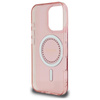 Guess IML Rhinestones MagSafe - Etui iPhone 16 Pro Max (różowy) (GUHMP16XPFTDTEP)