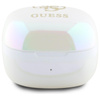 Guess 4G Printed Logo - Słuchawki Bluetooth TWS + etui ładujące (biały) (GUTWSJ144ESH)