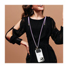 Guess CBDY Cord Nylon 4G Metal Charm - Uniwersalny pasek do telefonu (liliowy) (GUOUCNMG4EU)