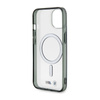 BMW Silver Ring MagSafe - Etui iPhone 14 Plus (Przezroczysty) (BMHMP14MHCRS)