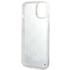 Karl Lagerfeld Monogram Liquid Glitter - Etui iPhone 14 Plus (czarny) (KLHCP14MLMNMK)