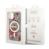 Guess Flower MagSafe - Etui iPhone 11 (Zielony) (GUHMN61HCFWSA)