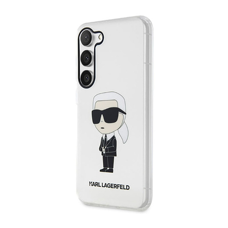 Karl Lagerfeld IML NFT Ikonik - Etui Samsung Galaxy S23+ (przezroczysty) (KLHCS23MHNIKTCT)