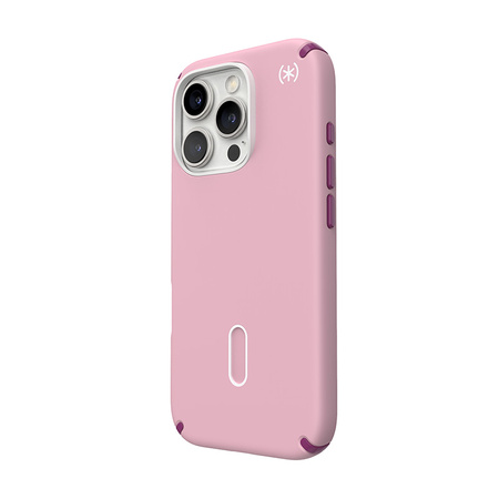 Speck Presidio2 Pro ClickLock & MagSafe - Etui iPhone 16 Pro (Wednesday Pink / Boysenberry Purple / White) (150700-3250)