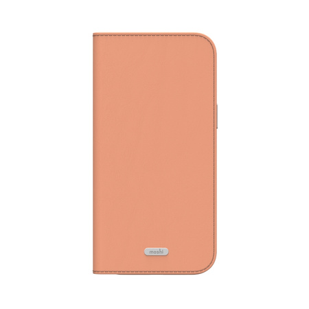 Moshi Overture MagSafe - Skórzane etui 3w1 z klapką iPhone 17 Pro Max (Misty Coral) (99M2251216)