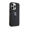 Karl Lagerfeld IML Ikonik MagSafe - Etui iPhone 15 Pro Max (czarny) (KLHMP15XHFCKNOK)