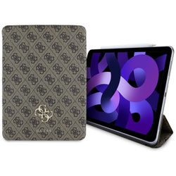 Guess Magnetic 4G Big Logo - Etui iPad Air 11” M3 (2025) / iPad Air 11” M2 (2024) (brązowy) (GUFC11RM24PS4SGW)