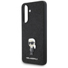 Karl Lagerfeld Fixed Glitter Ikonik Logo Metal Pin - Etui do Samsung Galaxy A36 5G (czarny) (KLHCSA36GKNPSK)