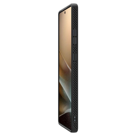 Spigen Liquid Air - Etui do Samsung Galaxy S25 Ultra (Matte Black) (ACS08953)