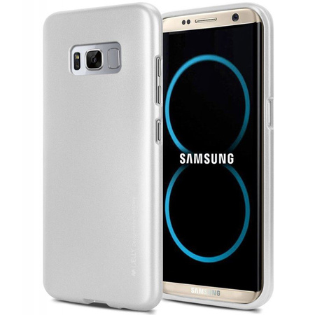 Mercury I-Jelly - Etui Samsung Galaxy S8 (srebrny) (8864)