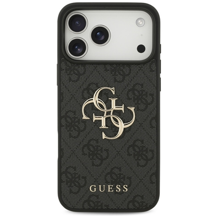Guess 4G Big Logo - Etui iPhone 17 Pro Max (czarny) (GUHCP17X4GMGGR)