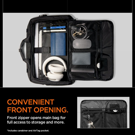 Spigen KD300 Klasden Laptop Bag - Torba na notebooka 16" (Czarny) (AFA09540)