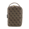 Guess 4G Printed Stripes Travel Universal Bag - Organizer na akcesoria (Brązowy) (GUHBP4RPSW)