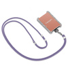 Spigen Universal Strap Set Crossbody & Wrist - Pasek do telefonu na ramię + na nadgarstek (Deep Purple) (AFA08363)
