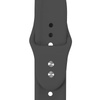 Crong Liquid - Pasek do Apple Watch 44/45/46/49 mm (grafitowy) (CRG-44LQB-GRP)