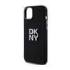 DKNY Liquid Silicone Metal Logo - Etui iPhone 15 / 14 / 13 (czarny) (DKHCP15SSMCBSK)