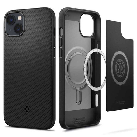Spigen Mag Armor – Etui do iPhone 15 Plus / iPhone 14 Plus (Czarny) (ACS04918)