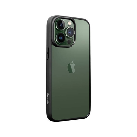 Crong Clear Cover - Etui iPhone 13 Pro Max (czarny) (CRG-CLRC-IP1367-BLK)