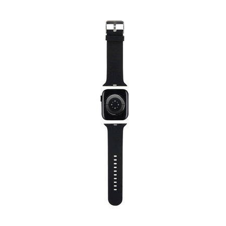 Karl Lagerfeld 3D Rubber Karl Head NFT - Pasek do Apple Watch 42/44/45/49 mm (czarny) (KLAWLSLKNK)