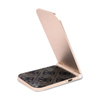 Guess 4G Pattern MagSafe - Składana ładowarka indukcyjna 2w1 z MagSafe do iPhone i AirPods 15W (brązowy) (GUDCFAL4PEGW)