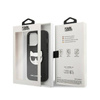 Karl Lagerfeld Saffiano Choupette Head Patch Case - Etui iPhone 14 Pro Max (czarny) (KLHCP14XSAPCHK)
