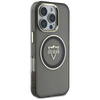 Guess IML Metal Mountain Logo MagSafe - Etui do iPhone 16 Pro Max (czarny) (GUHMP16XHFGTMSLSK)
