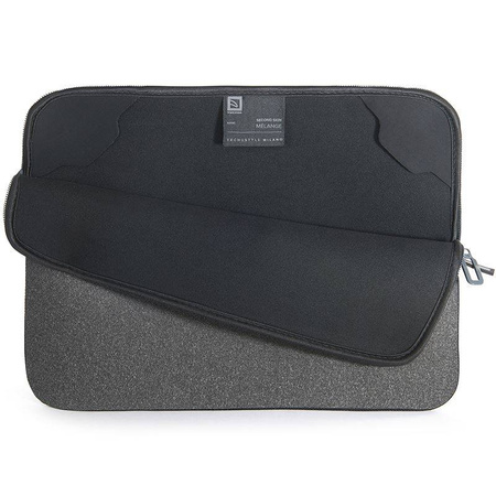 Tucano Melange Second Skin - Pokrowiec MacBook Pro 15" / Ultrabook 13" / Notebook 14" (czarny) (BFM1314-BK)